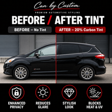 2017-2018 Ford C-Max All Sides + Rear Window Carbon Tint Kit