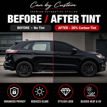 2017-2023 Ford Edge All Sides + Rear Window Carbon Tint Kit