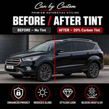 2017-2019 Ford Escape All Sides + Rear Window Carbon Window Tint Kit