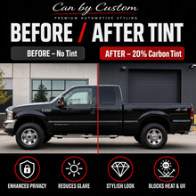 2024 Ford F-250 Super Duty Extended Cab All Sides + Rear Window Carbon Tint Kit