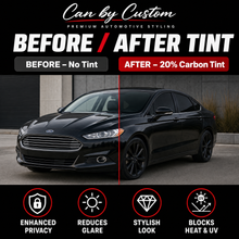 2017 Ford Fusion All Sides + Rear Window Carbon Tint Kit