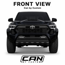 2024-2025 Toyota Tacoma Crew Cab Front Windows carbon tint front view