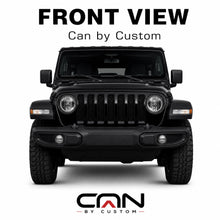 2018-2025 Jeep Wrangler Sport Utility All Sides + Rear Window carbon tint front view
