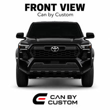 2024-2025 Toyota Tacoma Extended Cab All Sides + Rear Window carbon tint front view