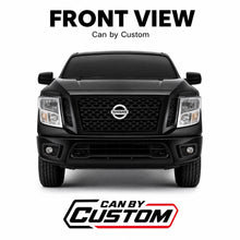 2016-2025 Nissan Titan Extended Cab Front Windows carbon tint front view
