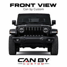 2020-2025 Jeep Gladiator Crew Cab Front Windows carbon tint front view