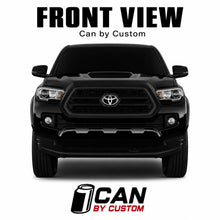 2016-2023 Toyota Tacoma Crew Cab All Sides + Rear Window carbon tint front view