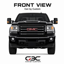 2015-2025 GMC Sierra 2500HD Double Cab Front Windows carbon tint front view