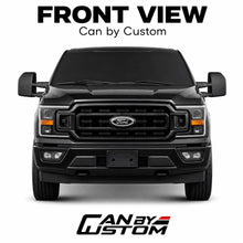 2021-2025 Ford F-150 Extended Cab Front Windows carbon tint front view