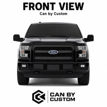 2015-2020 Ford F-150 Extended Cab Front Windows carbon tint front view