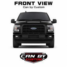 2015-2020 Ford F-150 Crew Cab Front Windows carbon tint front view