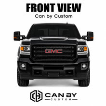 2015-2025 GMC Sierra 2500HD Crew Cab Front Windows carbon tint front view