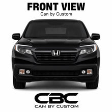 2017-2025 Honda Ridgeline Crew Cab All Sides + Rear Window carbon tint front view