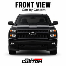 2015-2018 Chevrolet Silverado 1500 Double Cab Front Windows carbon tint front view