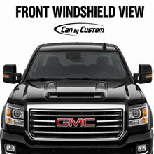 2015-2025 GMC Sierra 2500HD Double Cab Rear Windows carbon tint front windshield view