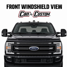 2017-2025 Ford F-250 Super Duty Extended Cab Front Windows carbon tint front windshield view