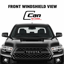 2016-2023 Toyota Tacoma Crew Cab Side Windows carbon tint front windshield view
