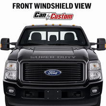2017-2025 Ford F-350 Super Duty Extended Cab Front Windows carbon tint front windshield view