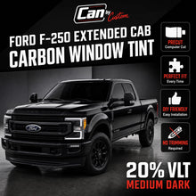 2024 Ford F-250 Super Duty Extended Cab All Sides + Rear Window Carbon Tint Kit