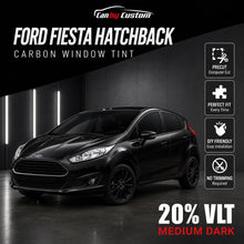 2017-2019 Ford Fiesta Hatchback All Sides + Rear Window Carbon Tint Kit