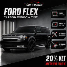 2017-2019 Ford Flex All Sides + Rear Window Carbon Window Tint Kit