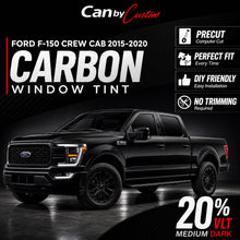 2015-2020 Ford F-150 Crew Cab Side Windows carbon tint hero vehicle