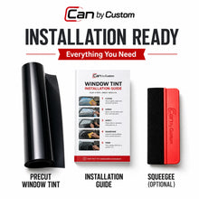 2017-2019 Ford Fiesta Hatchback All Sides + Rear Window Carbon Tint Kit