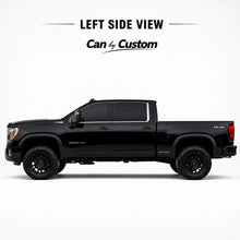 2015-2025 GMC Sierra 2500HD Crew Cab Side Windows carbon tint left side view