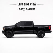 2017-2025 Ford F-250 Super Duty Crew Cab Side Windows carbon tint left side view