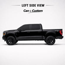2024-2025 Ford Ranger Extended Cab Side Windows carbon tint left side view