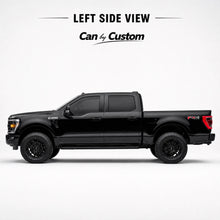 2017-2025 Ford F-350 Super Duty Crew Cab All Sides + Rear Window carbon tint left side view