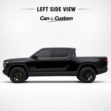 2022-2025 Rivian R1T Crew Cab Side Windows carbon tint left side view
