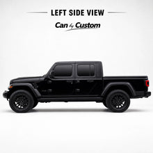 2020-2025 Jeep Gladiator Crew Cab Front Windows carbon tint left side view