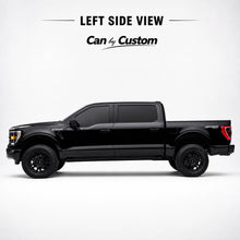 2024-2025 Toyota Tacoma Crew Cab Front Windows carbon tint left side view
