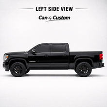 2015-2018 GMC Sierra 1500 Crew Cab Rear Windows carbon tint left side view
