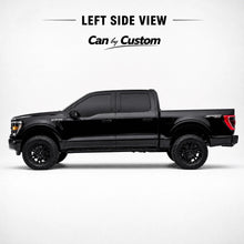 2021-2025 Ford F-150 Extended Cab Front Windows carbon tint left side view