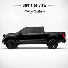 2017-2025 Ford F-350 Super Duty Extended Cab All Sides + Rear Window carbon tint left side view