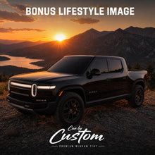 2022-2025 Rivian R1T Crew Cab Rear Windows carbon tint lifestyle bonus