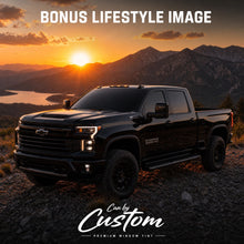 2015-2025 Chevrolet Silverado 3500HD Crew Cab Front Windows carbon tint lifestyle bonus