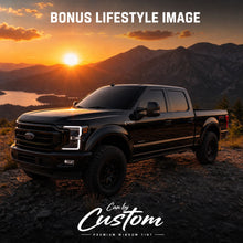 2017-2025 Ford F-250 Super Duty Crew Cab All Sides + Rear Window carbon tint lifestyle bonus