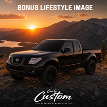 2015-2021 Nissan Frontier Extended Cab Rear Windshield carbon tint lifestyle bonus