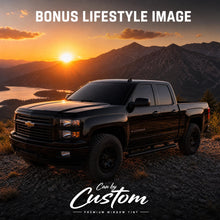 2015-2018 Chevrolet Silverado 1500 Double Cab Front Windows carbon tint lifestyle bonus