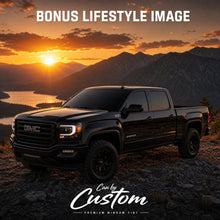 2015-2018 GMC Sierra 1500 Crew Cab Rear Windshield carbon tint lifestyle bonus