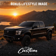 2022-2025 Nissan Frontier Extended Cab Side Windows carbon tint lifestyle bonus