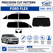 2017-2019 Ford Flex All Sides + Rear Window Carbon Window Tint Kit