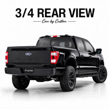 2021-2025 Ford F-150 Extended Cab Rear Windshield carbon tint rear view