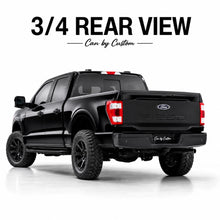 2017-2025 Ford F-250 Super Duty Extended Cab Side Windows carbon tint rear view