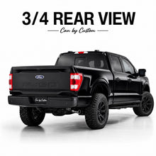 2017-2025 Ford F-350 Super Duty Extended Cab All Sides + Rear Window carbon tint rear view