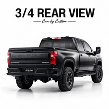 2015-2025 Chevrolet Silverado 3500HD Crew Cab Rear Windows carbon tint rear view