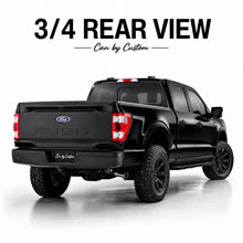 2019-2023 Ford Ranger Extended Cab Rear Windows carbon tint rear view